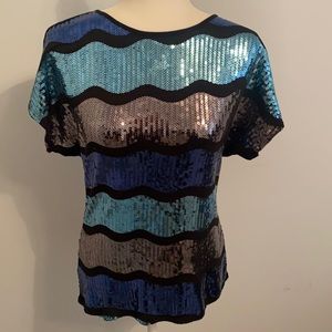Fab sequin wave top!